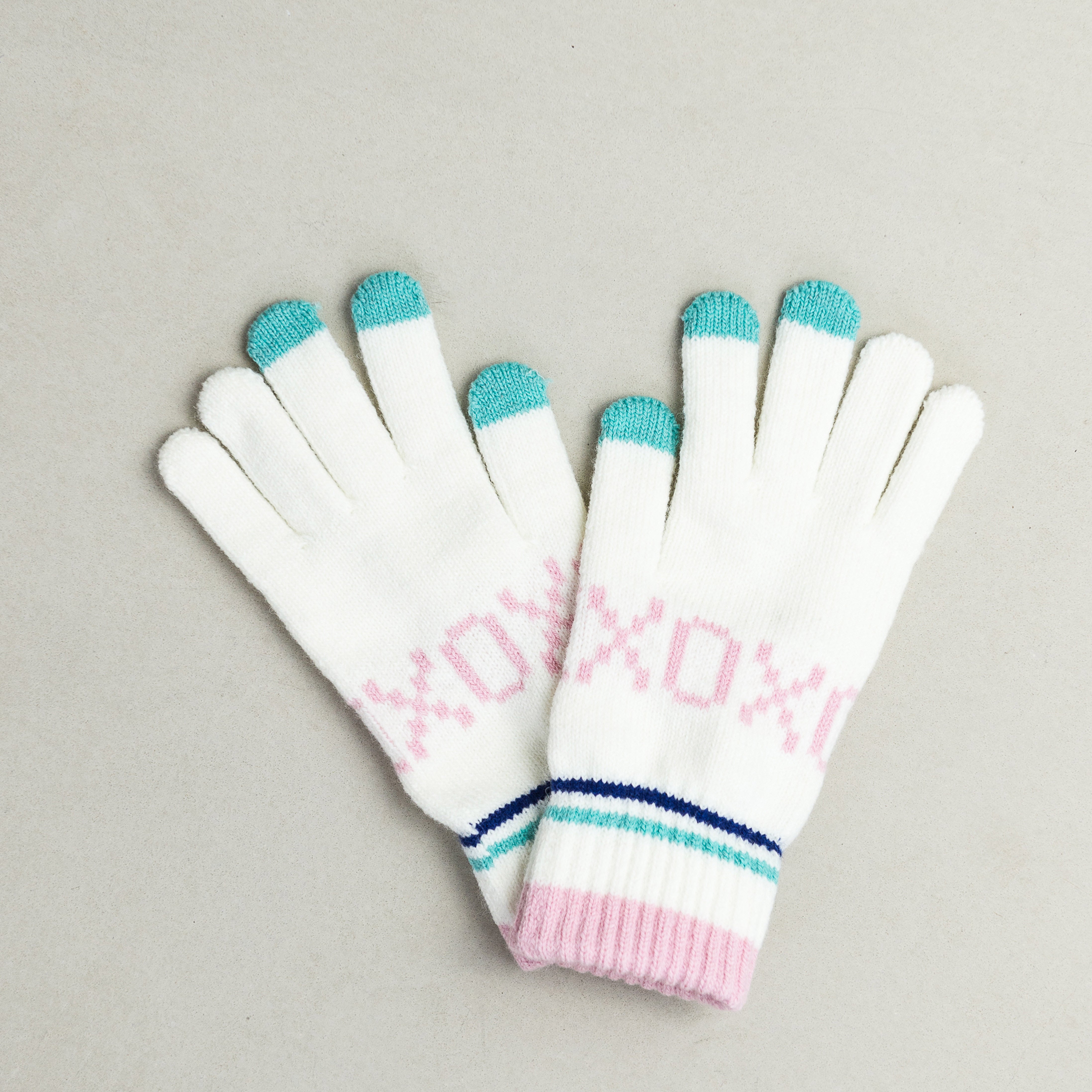 Touchscreen gloves - beige XOXO